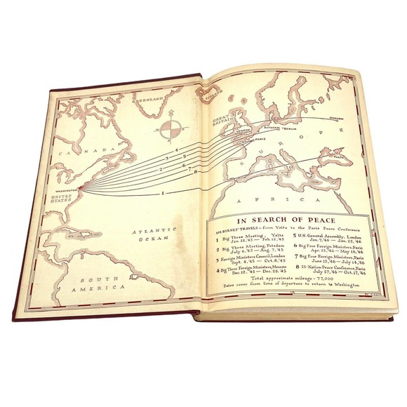 Speaking Frankly, 1947 Secretary of State James F. Byrnes 1st Edition Hardcover - Picture 7 of 10